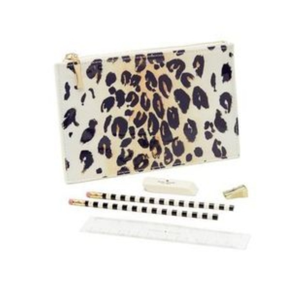 Kate Spade New York  Leopard Pencil Pouch